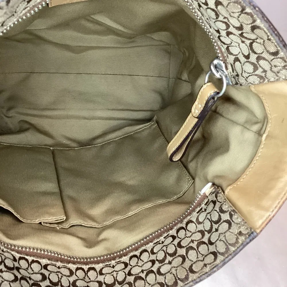Coach Bag Purse Handbag Signature Mini C Jacquard EW Gallery Tote Pocketbook